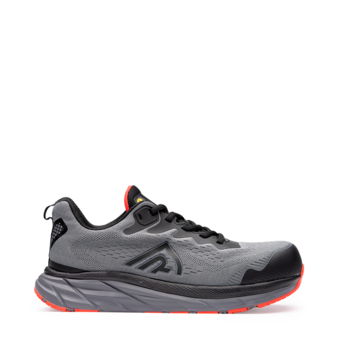 Ademende unisex werkschoenen met zachte rubberen zool Roly Onyx