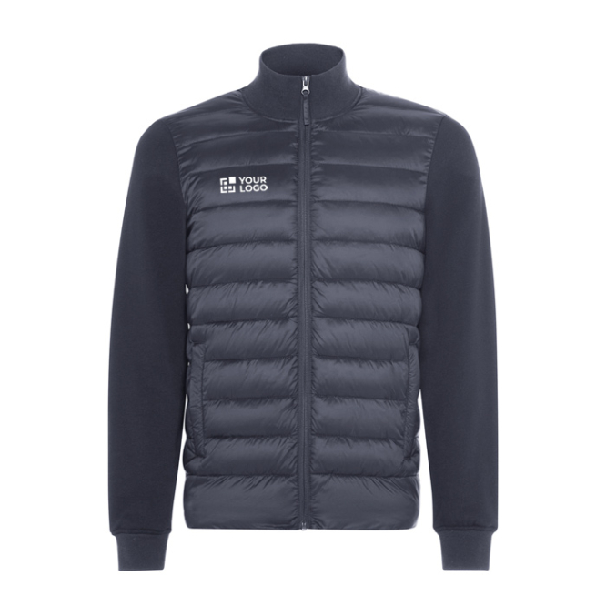 Unisex gewatteerde jas met rits 90 g/m² Roly Direct Vivaro