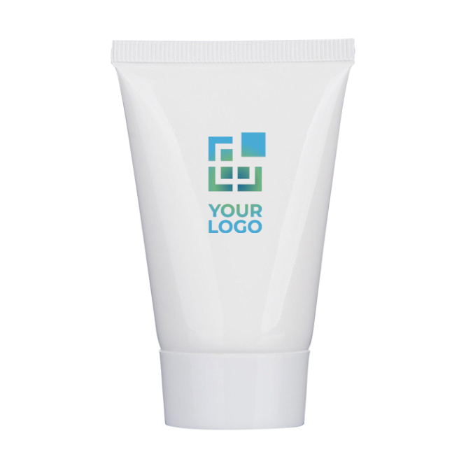 Zonnebrandcrème SPF30 met vanillegeur in witte tube