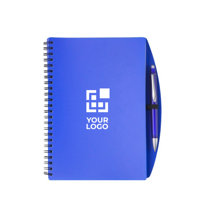 Hardcover notitieboekje en bijpassende pen A5 formaat