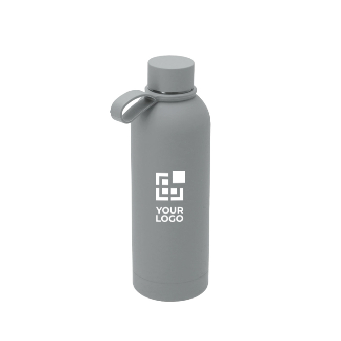 RVS-fles met siliconen draaglus 750ml