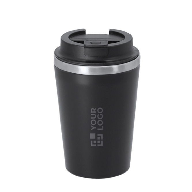 To-go thermosbeker van roestvrij staal met lekvrije deksel 350ml