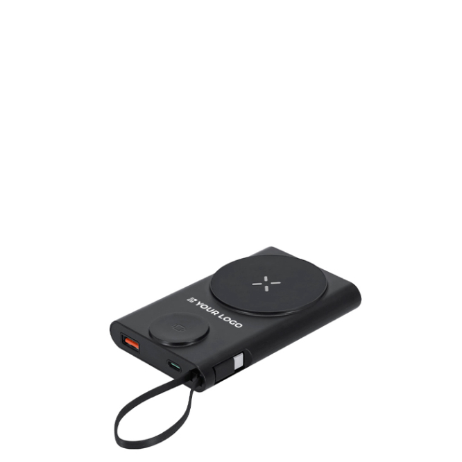 Magnetische powerbank met draadloos opladen 10.000mAh