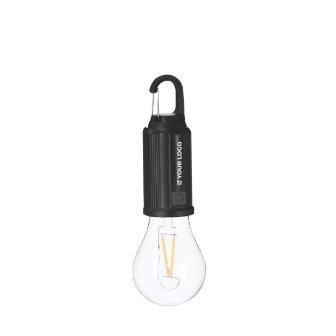 Lamp in gloeilampvorm met zonne-oplaadfunctie en batterij
