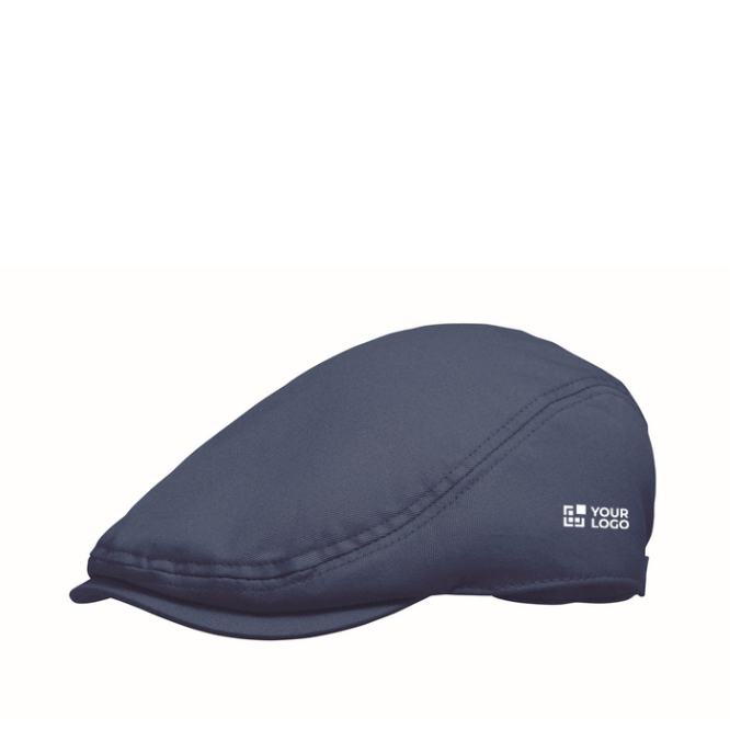 Baretstijl pet van katoen met metalen gesp 235 g/m²