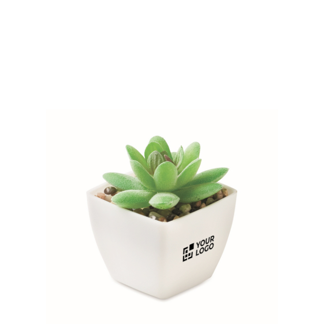 Mini kunstplant van PP in decoratieve vetplantstijl