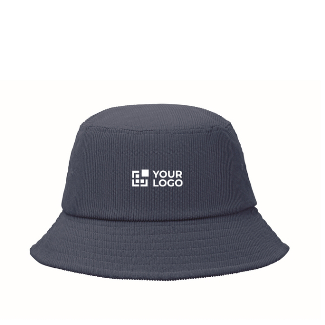 Ribfluwelen muts van 100% polyester voor borduren 220 g/m²