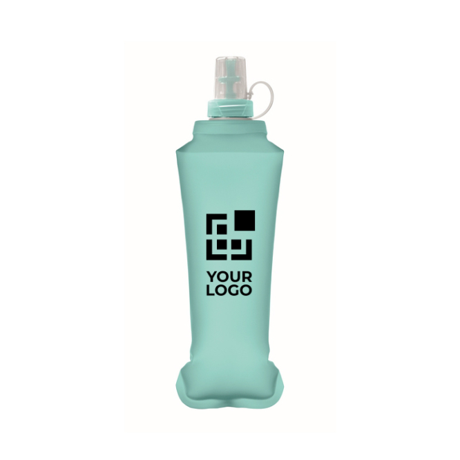Opvouwbare thermoplastische fles met bijtventiel 500 ml