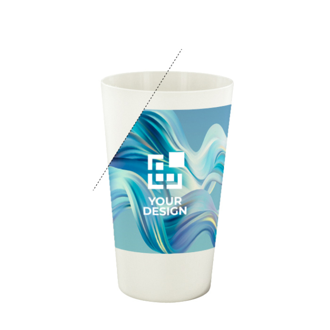Beker van minerale en plantaardige oorsprong - medium 300 ml