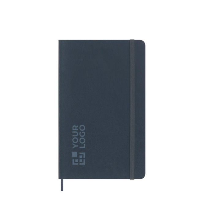 XL gelijnd notitieboek met zachte vegan Moleskine Vegea Capri kaft