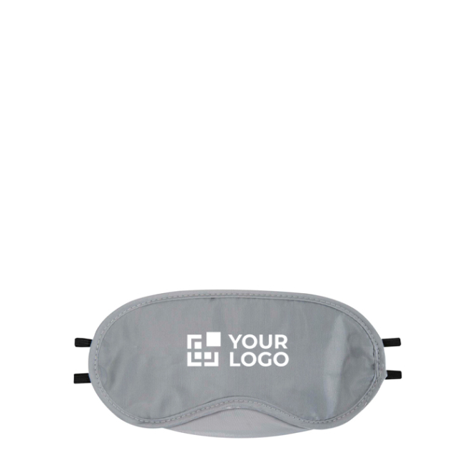 Reismasker van micropolyester met zachte sponsvulling