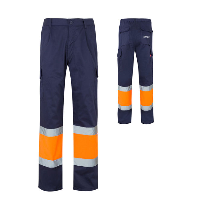 Werkbroek van keperstof, van polyester 210 g/m² Velilla 