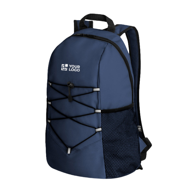 Backpack in verschillende kleuren weergave met jouw bedrukking
