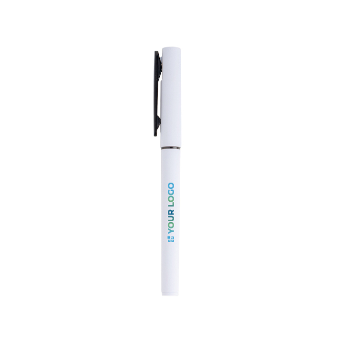 Eco rollerpen met soft-touch body en soepel schrijven, zwarte inkt