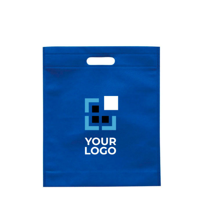 Non-woven tas verkrijgbaar in diverse kleuren met handvatten 80 g/m² met jouw bedrukking