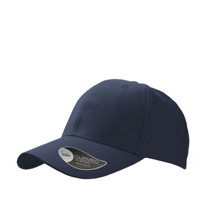Baseball cap van katoenen keperstof met klittenbandsluiting