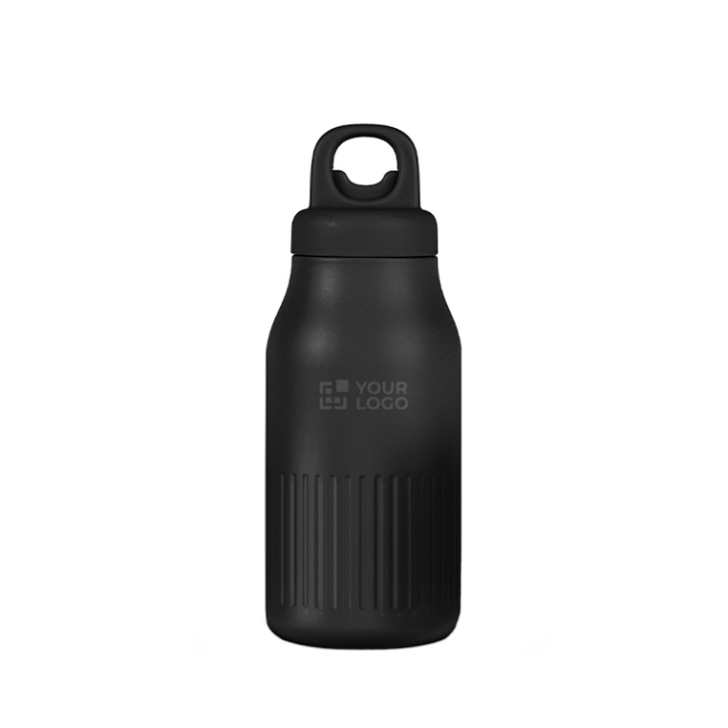 Thermofles van gerecycled roestvrij staal met klikdop 500 ml