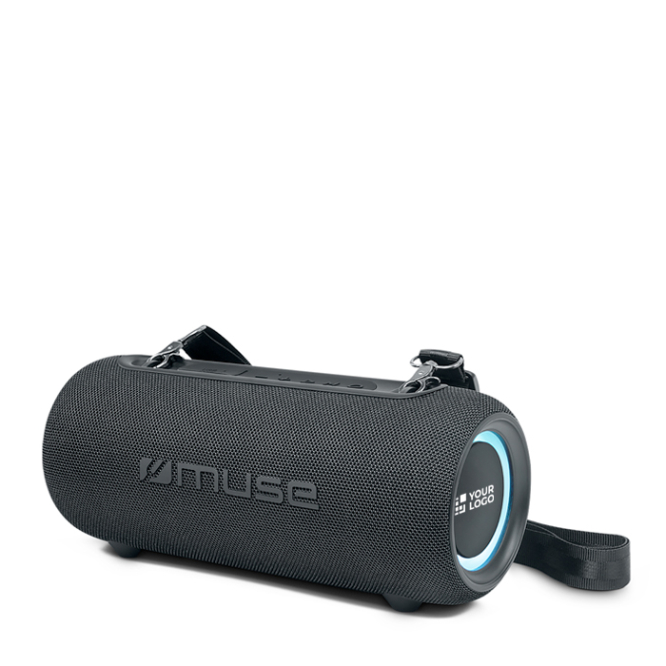 Waterbestendige Bluetooth-speaker met draagriem Muse