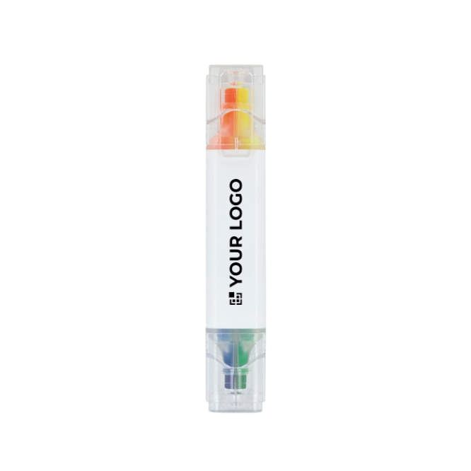 Fluorescerende markeerstift met 4 kleuren en beitelpunten