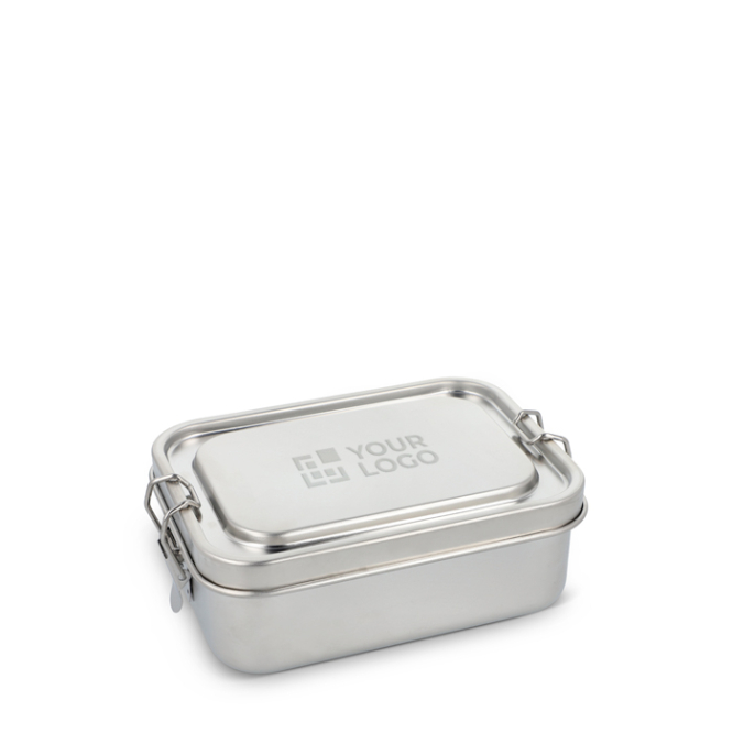 RVS lunchbox met lekdichte, hermetische deksel