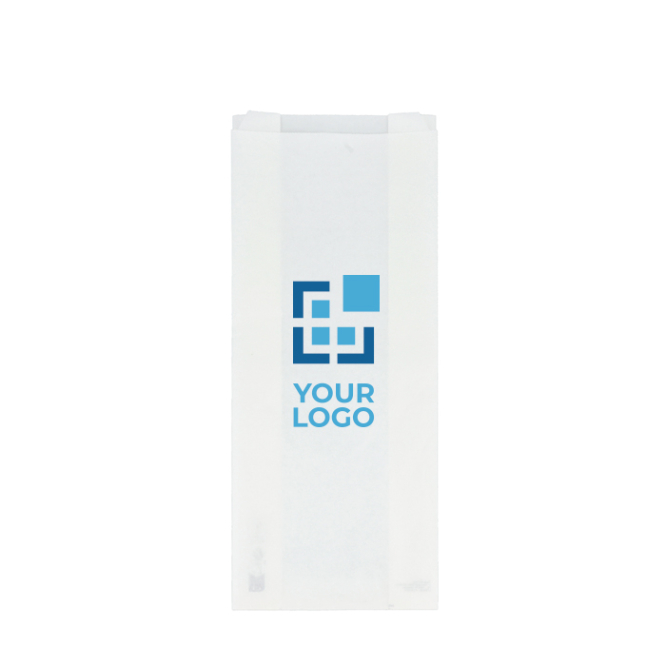Ecologisch en stevig papieren zakje voor voedsel 14 x 6 x 27 cm