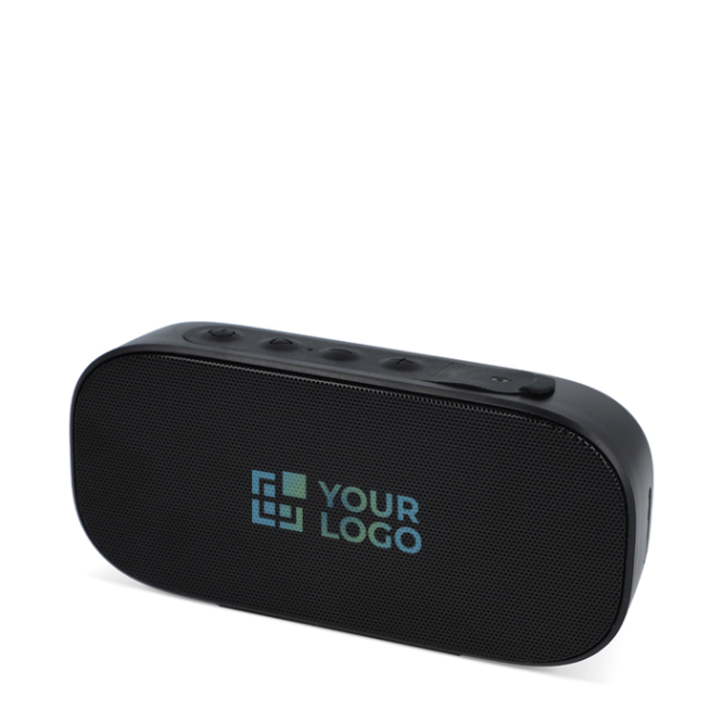 Personaliseerbare waterbestendige speaker met 5 uur speeltijd
