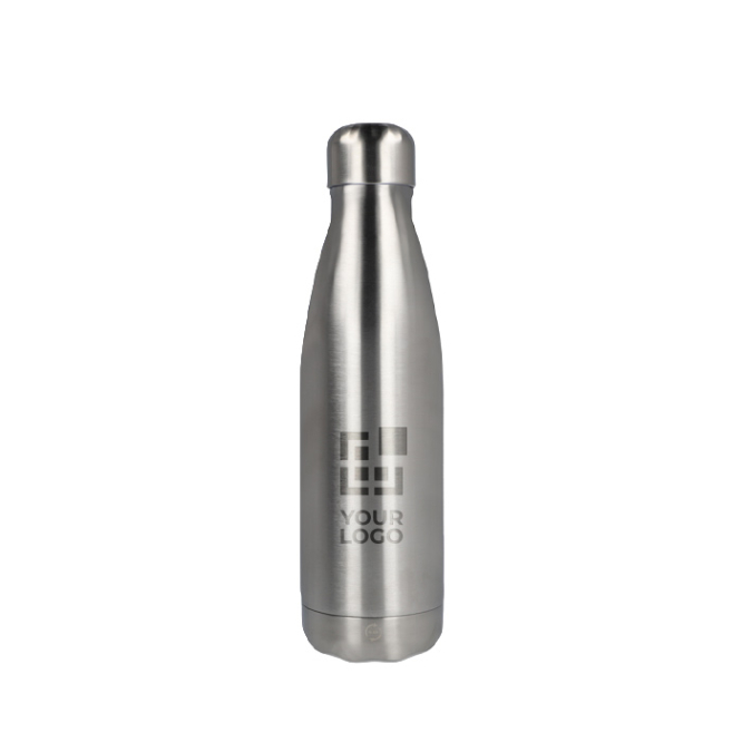 Lekvrije thermosfles van gerecycled roestvrij staal 500 ml