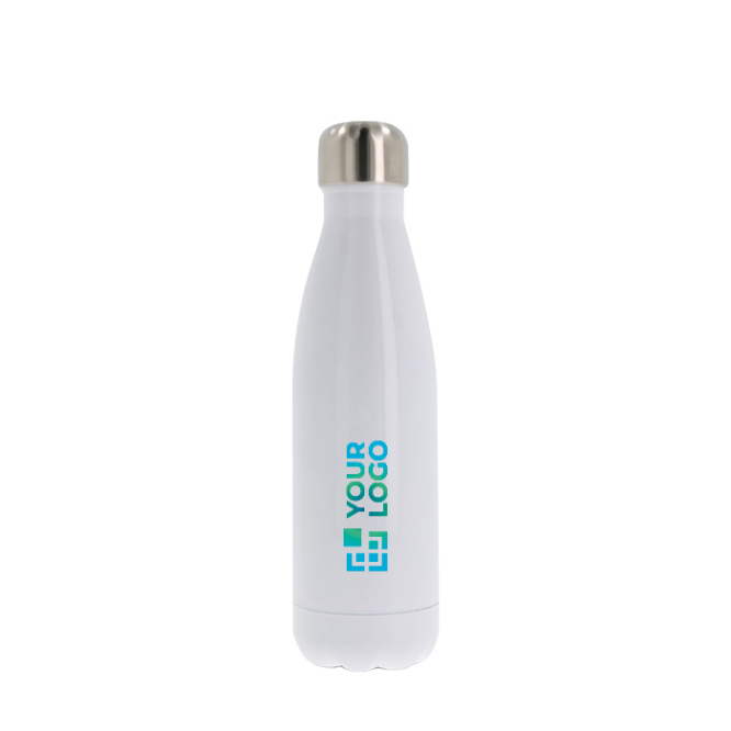 RVS thermofles met dubbele wand in full colour 500 ml