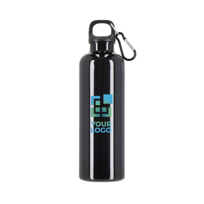 Plastic fles in felle kleuren met bijpassende dop 750 ml