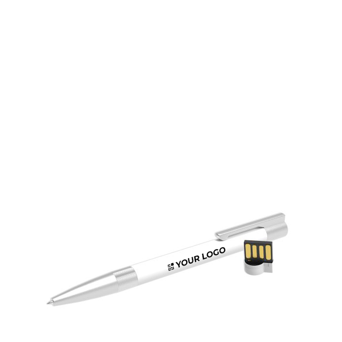 Custom made USB pen van rubber en metaal, gemaakt in Europa