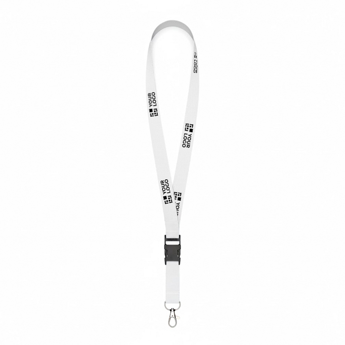 Voordelige polyester keycord met gesp Regular Plus