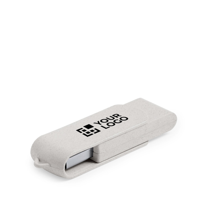 Draaibare USB-stick van tarwestro