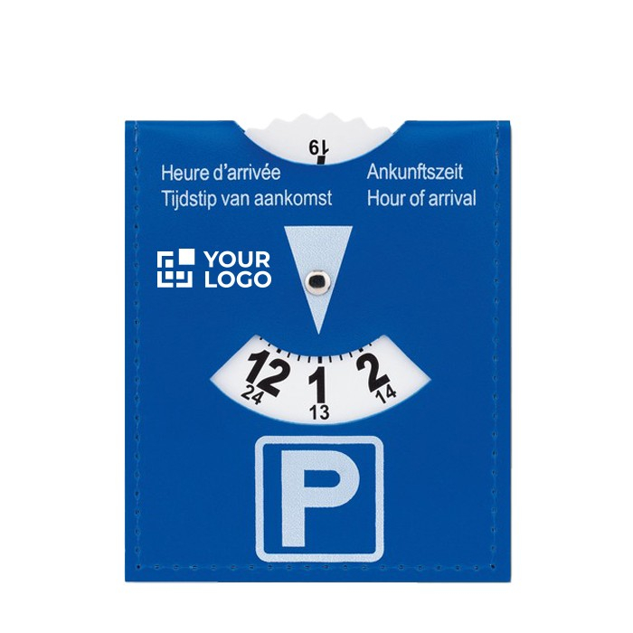Parkeerkaart met bedrijfslogo