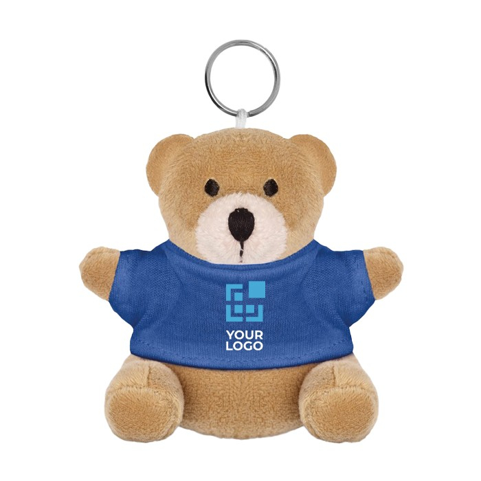 Sleutelhanger met knuffelbeertje voor reclame