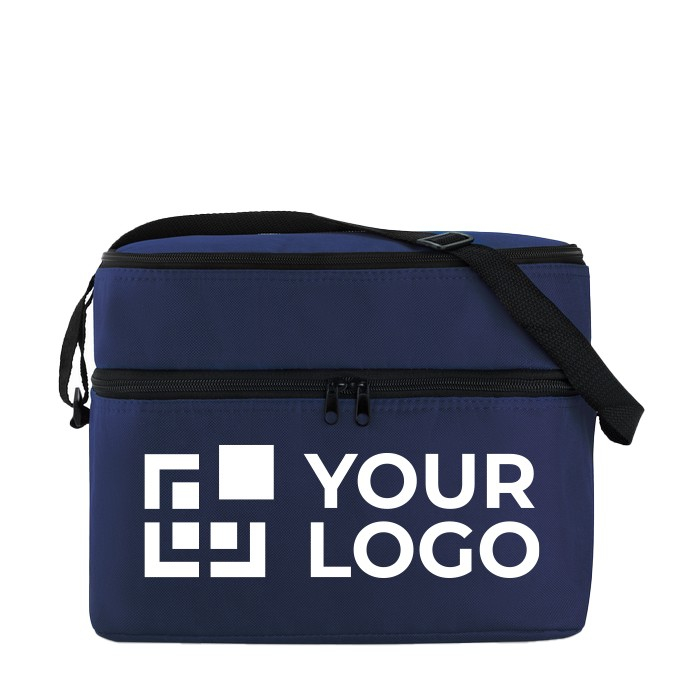 Promotie koeltas voor publiciteit kleur blauw