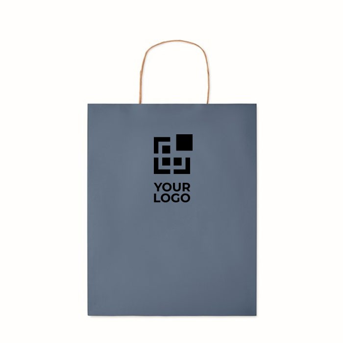 Middelgrote tas van gerecycled papier