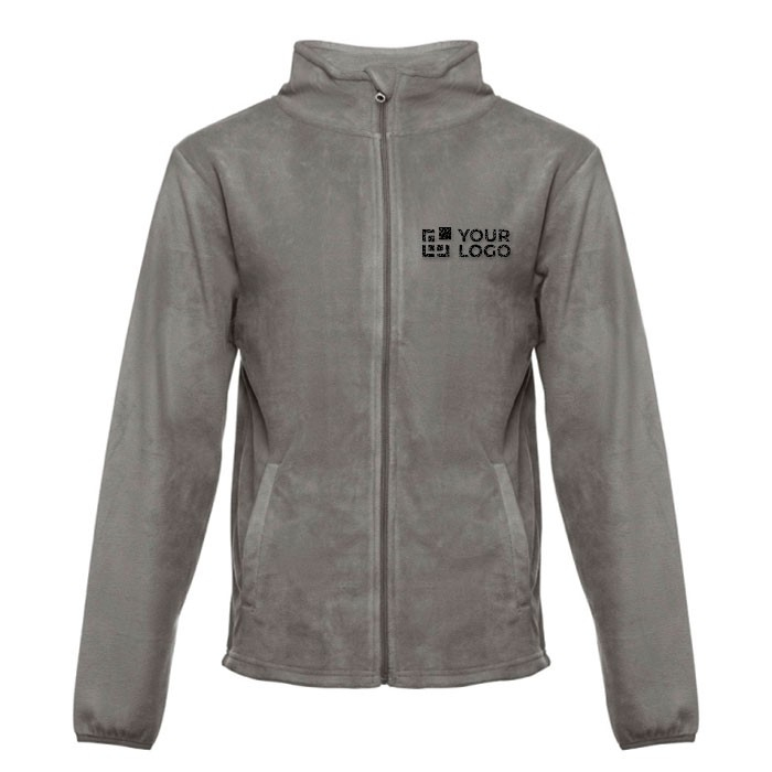 Fleece vesten bedrukken, 260 g/m2 weergave met jouw bedrukking