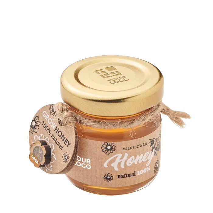 Honingpot als promotiemateriaal