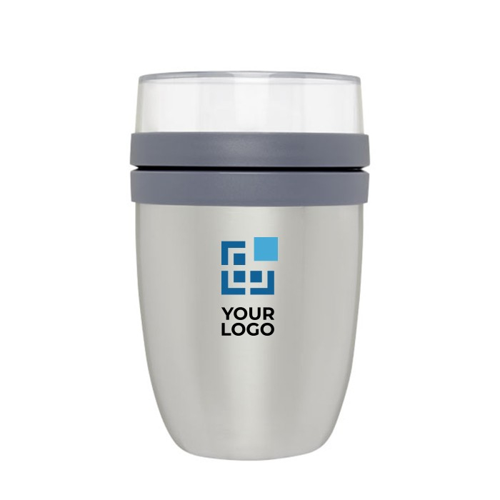 Thermische lunchbox met logo weergave met jouw bedrukking