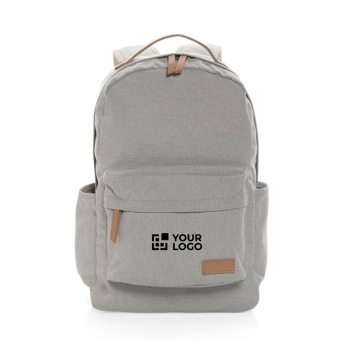 Promotionele rugzak van gerecycled canvas