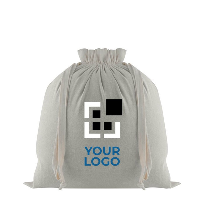 Extra grote tas met trekkoordsluiting bovenaan