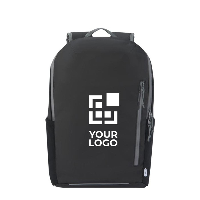 Waterdichte gerecyclede rugzak met logo voor laptops 15”