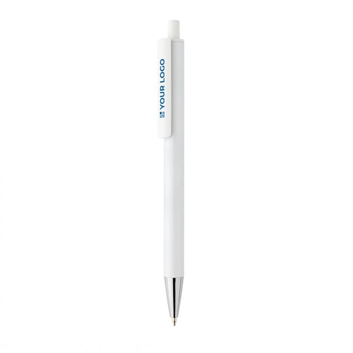 Moderne balpen van gerecycled aluminium blauwe inkt Dokumental®