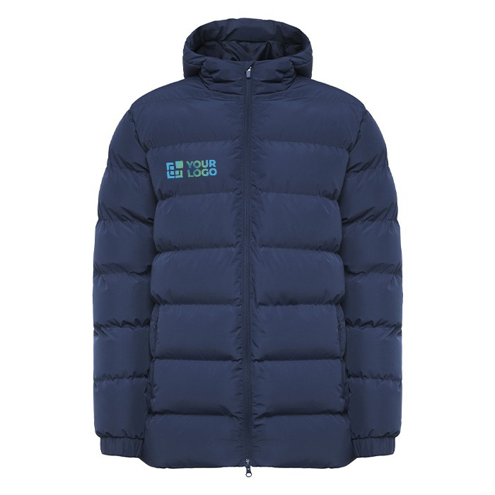 Sportieve gevoerde parka van polyester 110 g/m2 unisex Roly