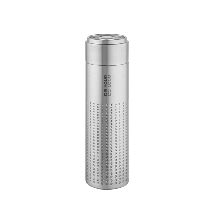 Dubbelwandige fles van gerecycled roestvrij staal 500 ml