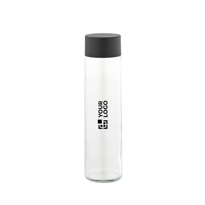 Cilindrische glazen fles met lekvrije schroefdop 520 ml