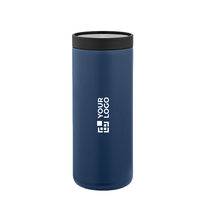 Dubbelwandige reisbeker van gerecycled roestvrij staal 500 ml