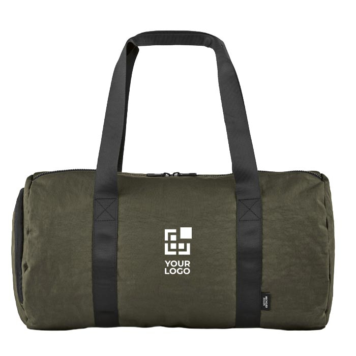Sporttas van gerecycled nylon met schoenenvak