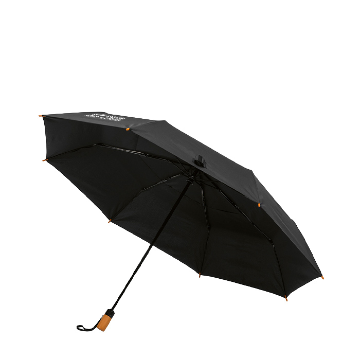 Automatische opvouwbare stormparaplu van gerecycled plastic Ø119