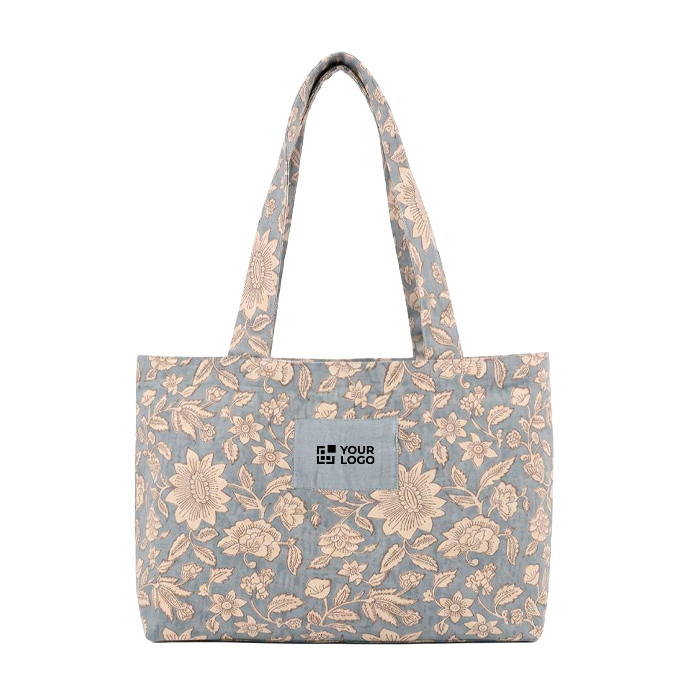 Tas van katoen en polyester met premium opdruk 220 g/m²